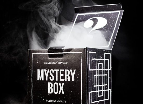 Mystery Box Packaging by Aaron Buckley