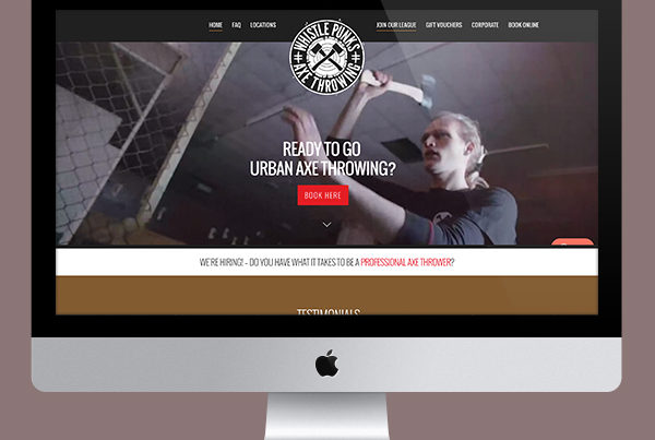 Whistle Punks Website by Aaron Buckley